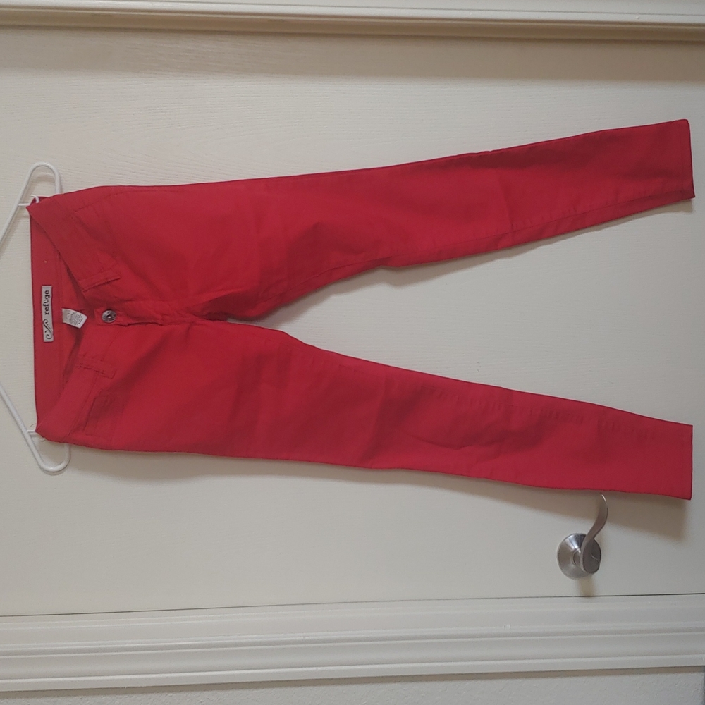 3/$10 Red skinny jeans